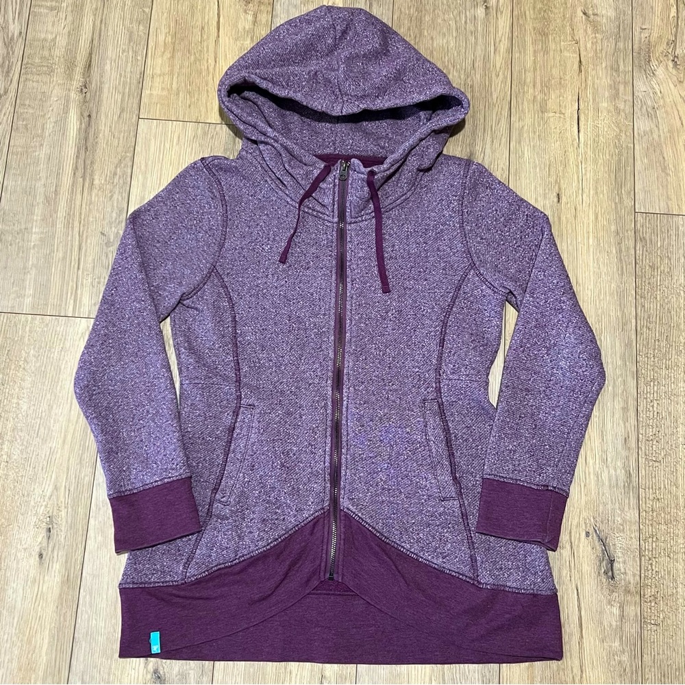 Bloom Purple Zip Up Hoodie Women’s Size Medium
